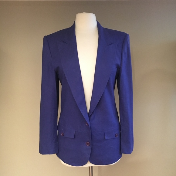 RARE NWOT Vintage oversized Gucci Linen Blazer - Picture 2 of 6